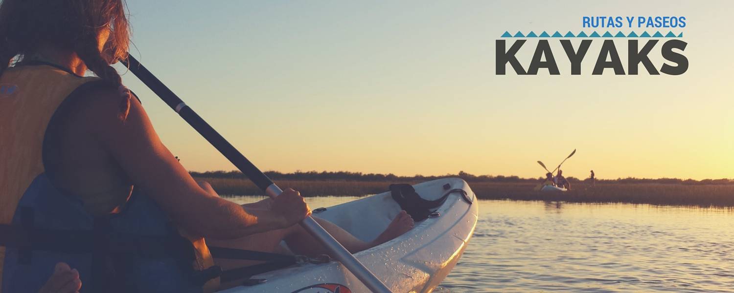 rutas y paseos en kayak